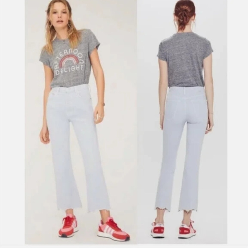 MOTHER Denim, Mother Superior, The Tripper Chew, White, Size 26